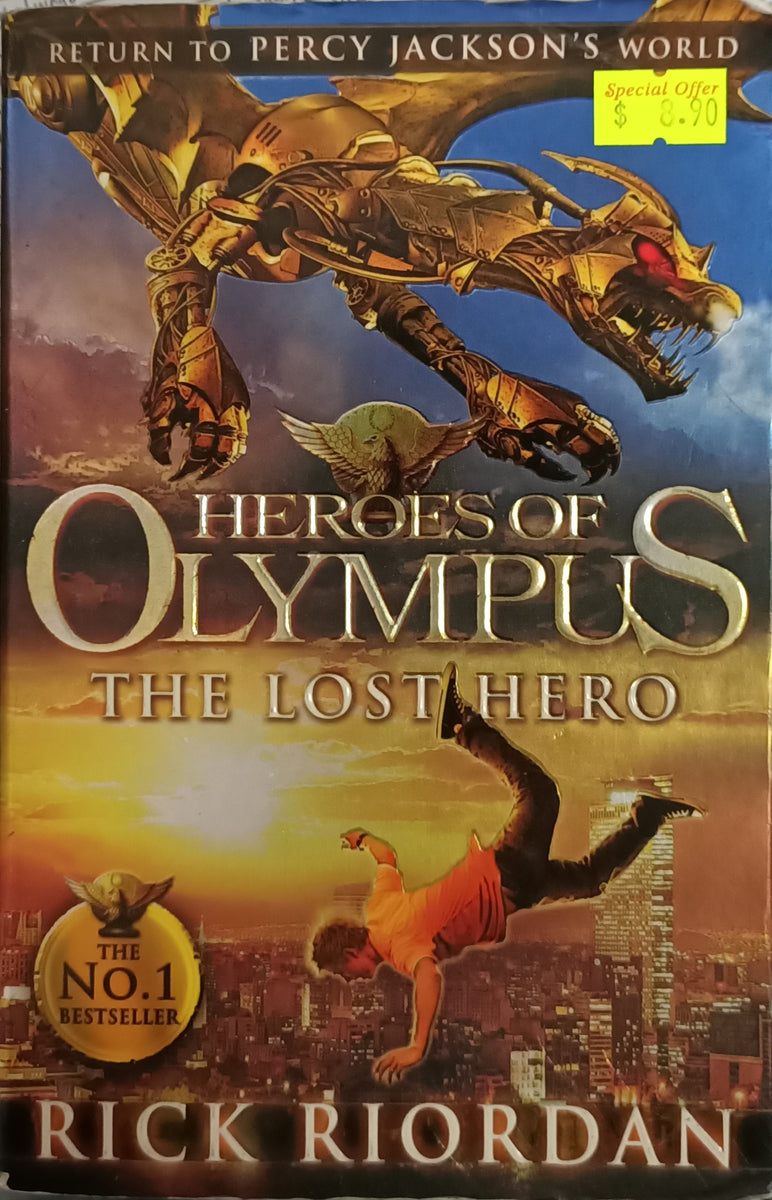 rick riordan the lost hero series